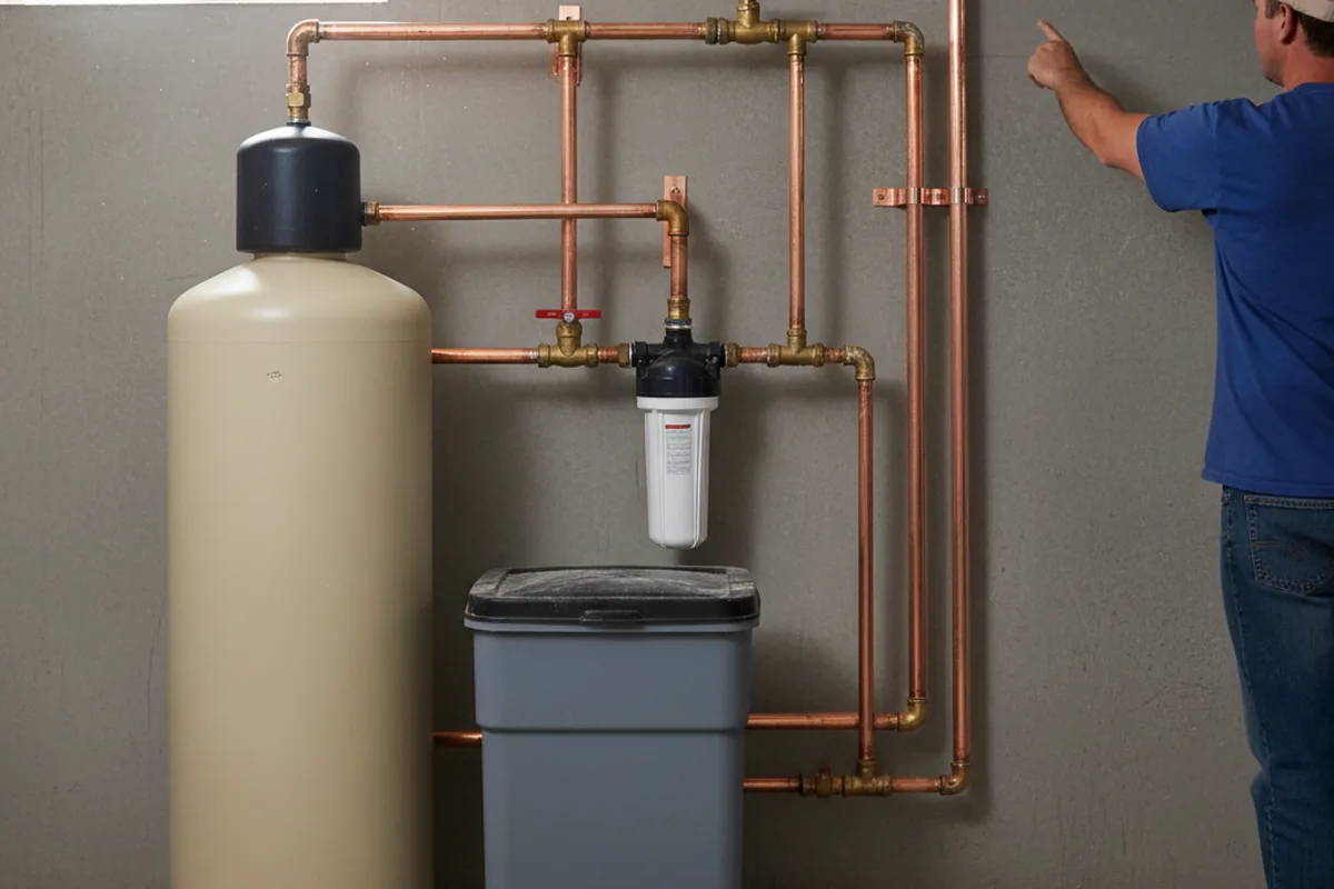 Whole-house water treatment system installed in Port Sanilac